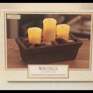 Waverly decorative candle fountain